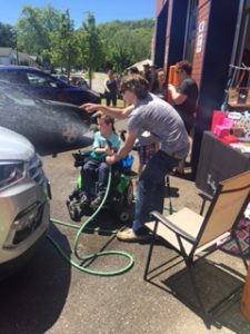 Shadamehr Swift Fundraiser Car Wash at Master Mechanic Grimsby