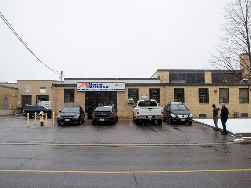 Master Mechanic East York shop exterior on Bermondsey Road