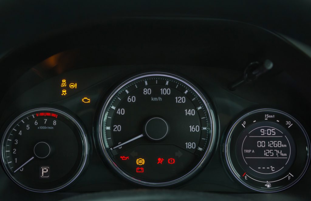 vehicle dashboard warning lights