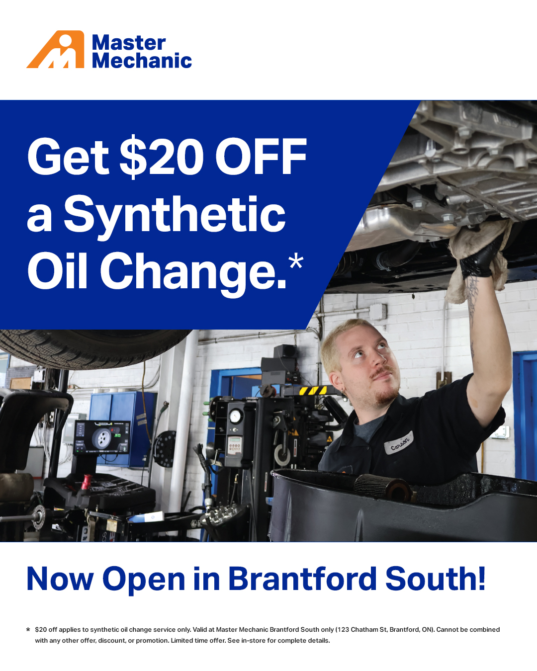 Master Mechanic Brantford South Promotion
